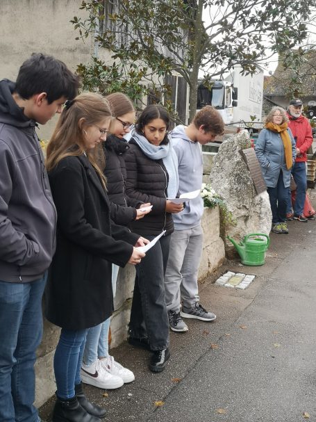 Schüler des Schulzentrums erinnern