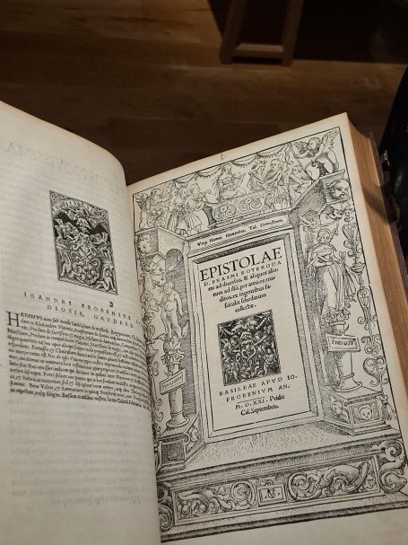 Berühmte Briefsammlung von Erasmus von Rotterdam